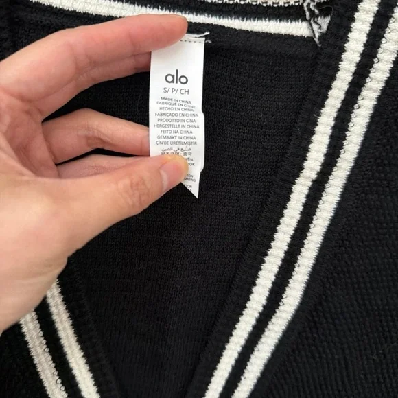 alo tennis club sweater knit dress and cardigan set Size S - Picture 6 of 9